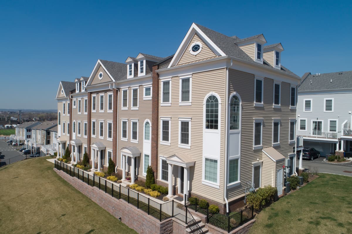 liberty square at wesmont station developed by pulte homes